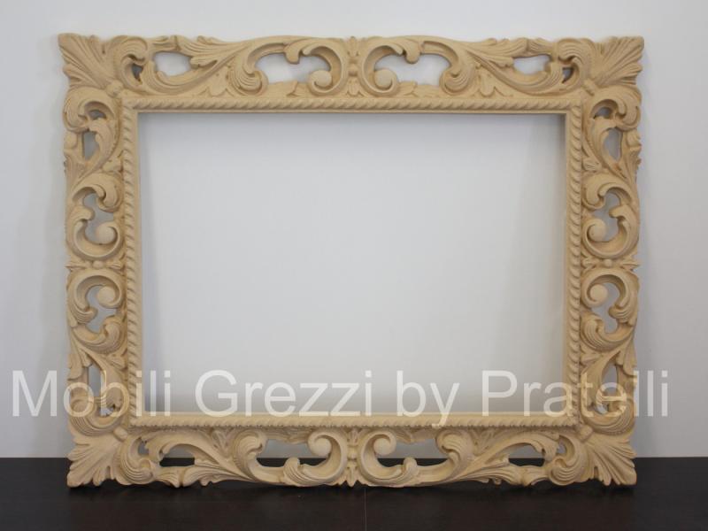 Specchiere e Cornici Grezze, Cornice Barocca Grezza