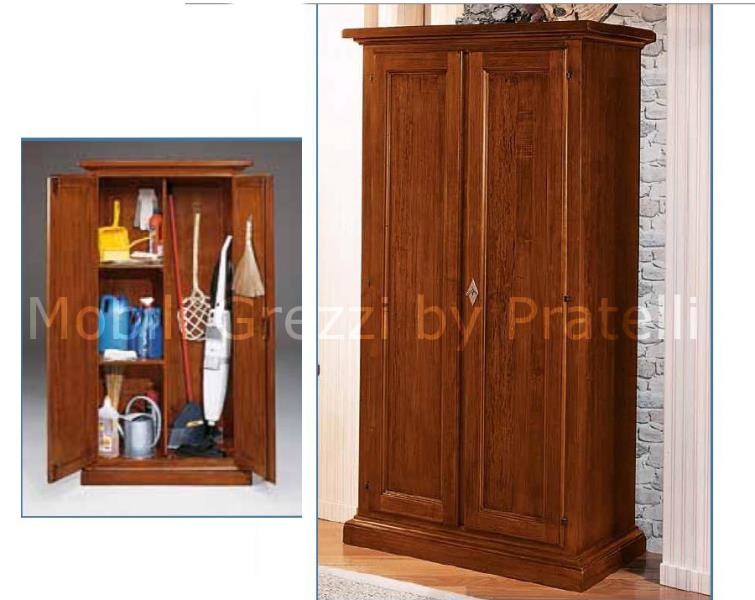 Armadio Portascope In Legno.Armadi Grezzi Armadietto Portascope In Legno Grezzo